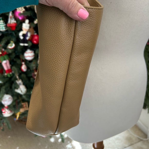 Tote Le Monde  Tan Leather Milan Tote Bag - Picture 6 of 13